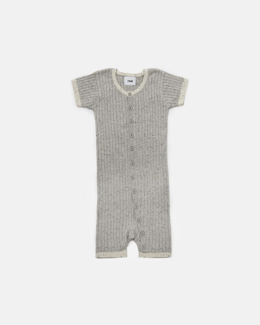 Short Sleeve Romper - Hug Me