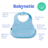 Magnetic Silicone Bib