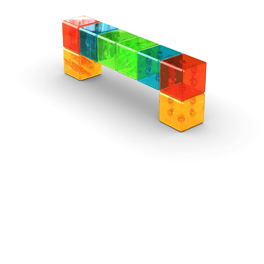 Geomag Magnetic Blocks Gems 8 Piece Set
