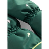 Mondo Monster Elastic Long Cuff Mittens, Green