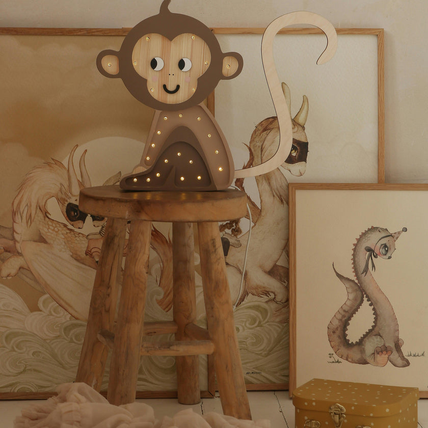 Little Lights Monkey Lamp