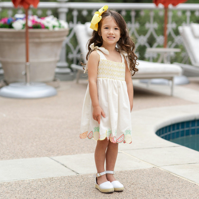 Margot Girl Dress - Fruit