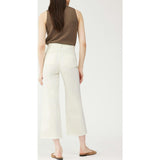 Hepburn Wide Leg High Rise Vintage Jeans | Eggshell