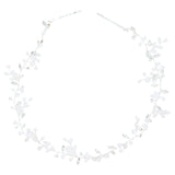 Crystal Floral Accented Hair Vine