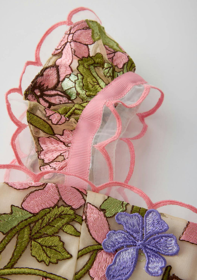 Bonnie Sleeve Embroidered Top