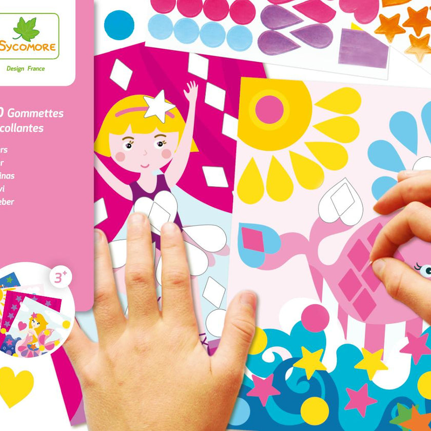 Pockets - Stickers Portfolio - Girl - 3y+
