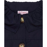Navy Celestina Girl Coat