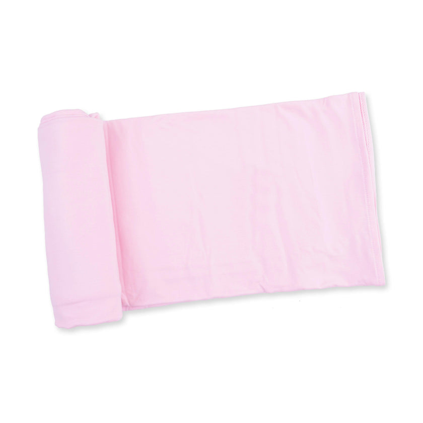 Solid Pink A Boo - Swaddle Blanket