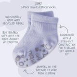 ZURI 5-Pack Baby & Toddler Socks