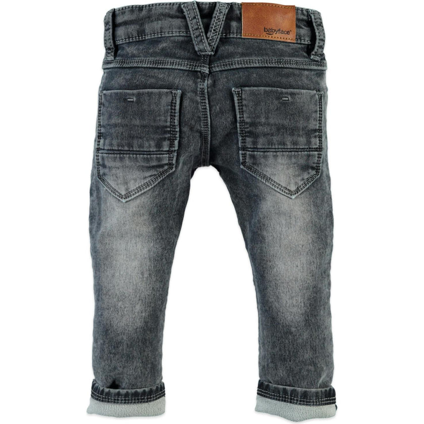 Classic Silhouette Denim Pants