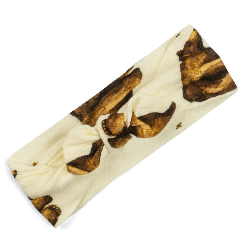 Honey Bamboo Knotted Headband