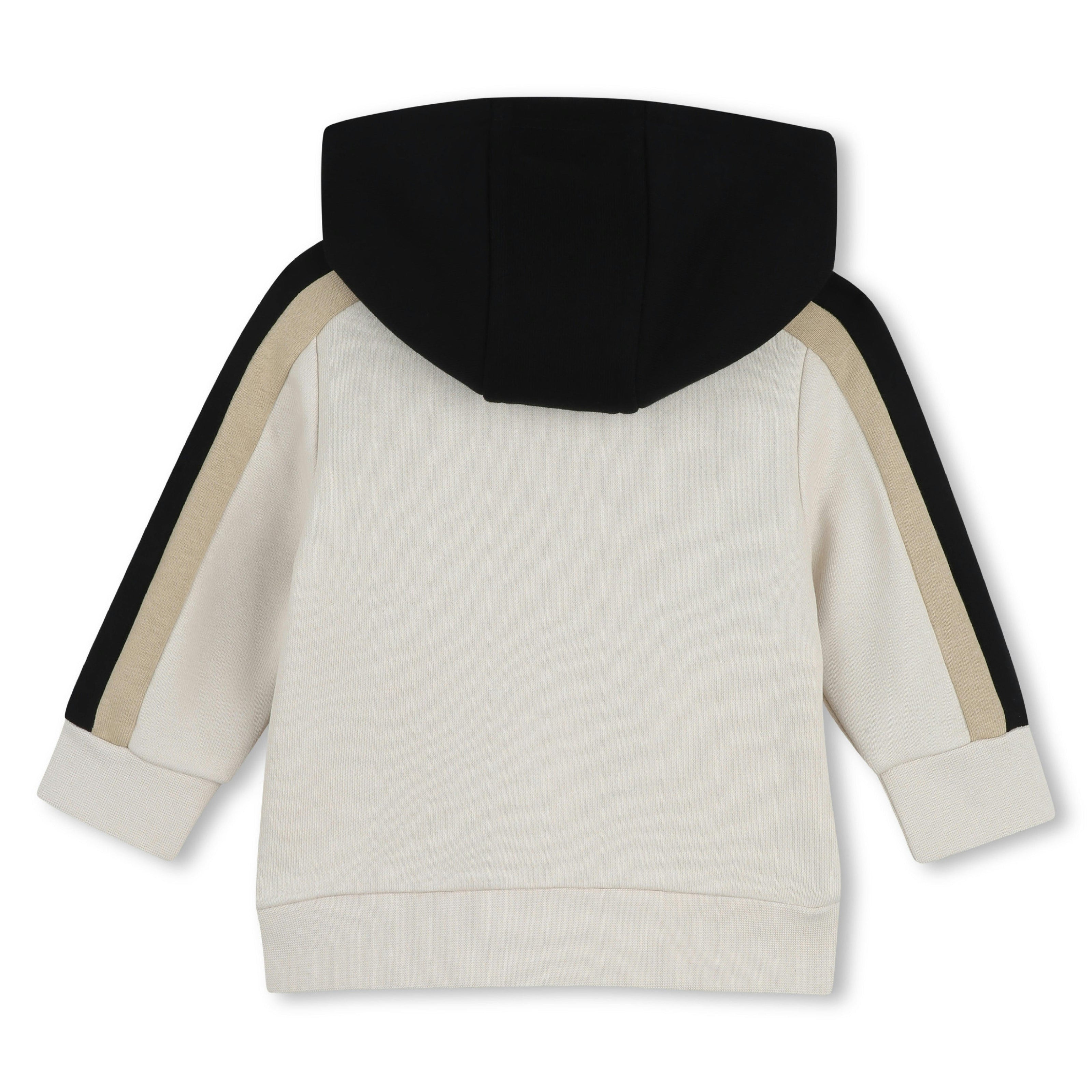 Beige & Black Panel Tracksuit