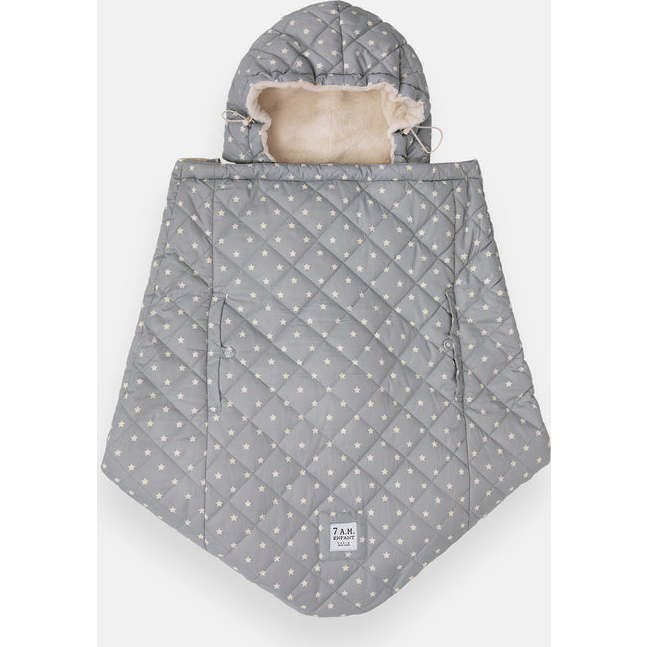 Star Print 3-In-1 K-Poncho