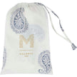 Block-Printed Cotton Fitted Crib Sheet
