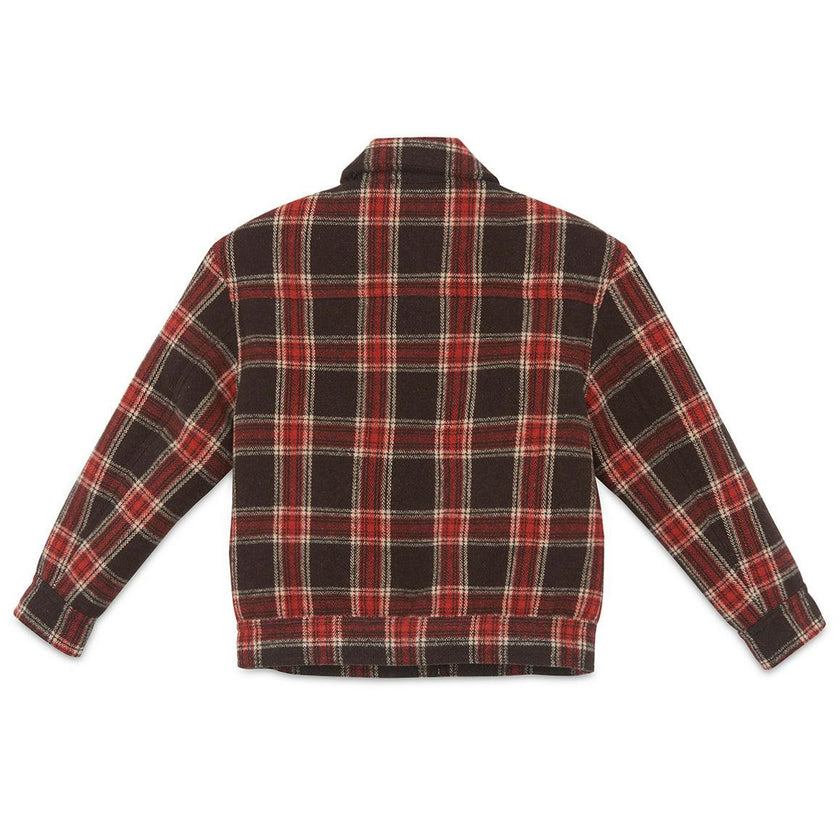 Mao Plaid Jacket