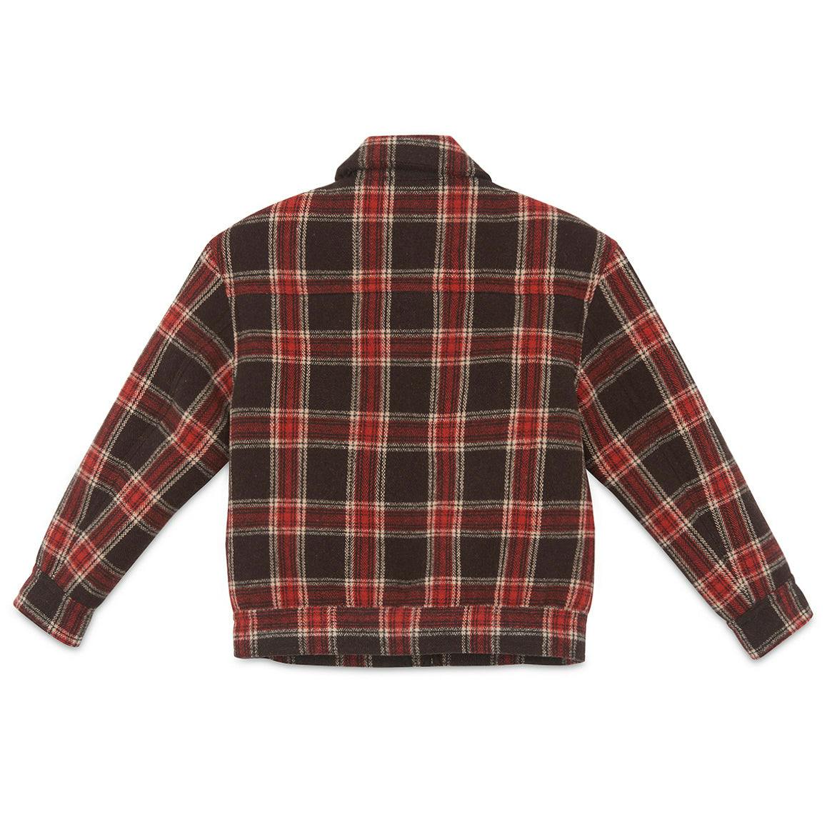 Mao Plaid Jacket