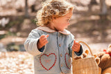 Quilted Jacket in Denim Darling