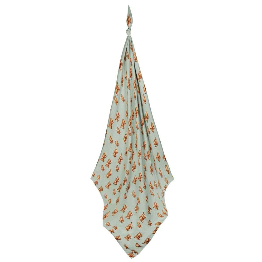 Highland Bamboo Muslin Swaddle Blanket