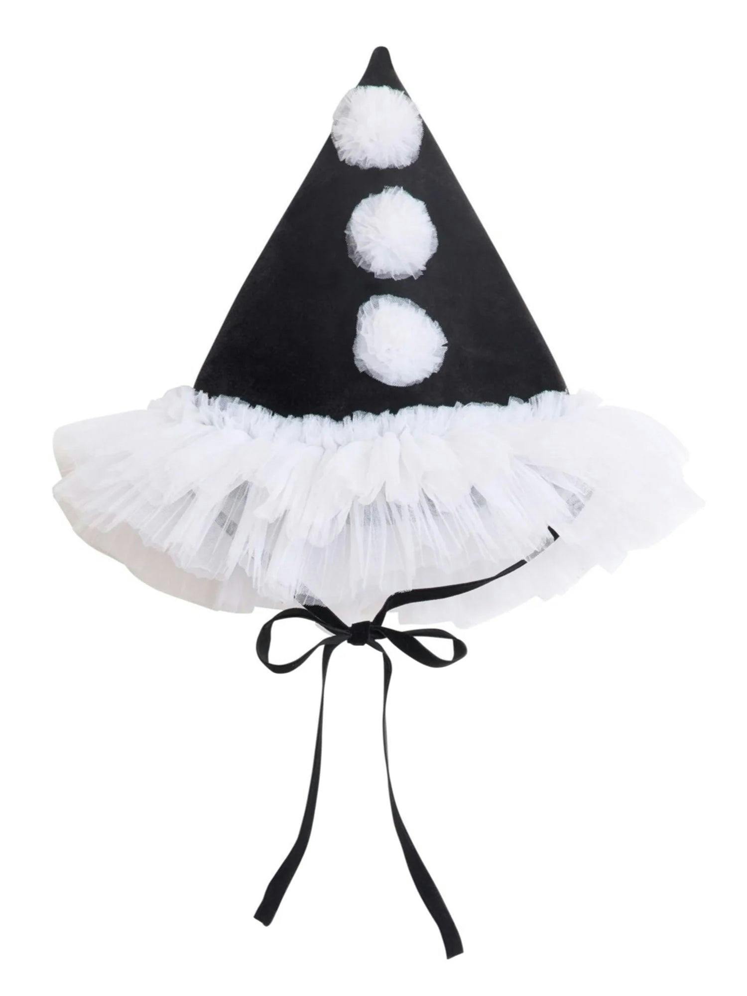 Pierrot Clown Hat For Kids