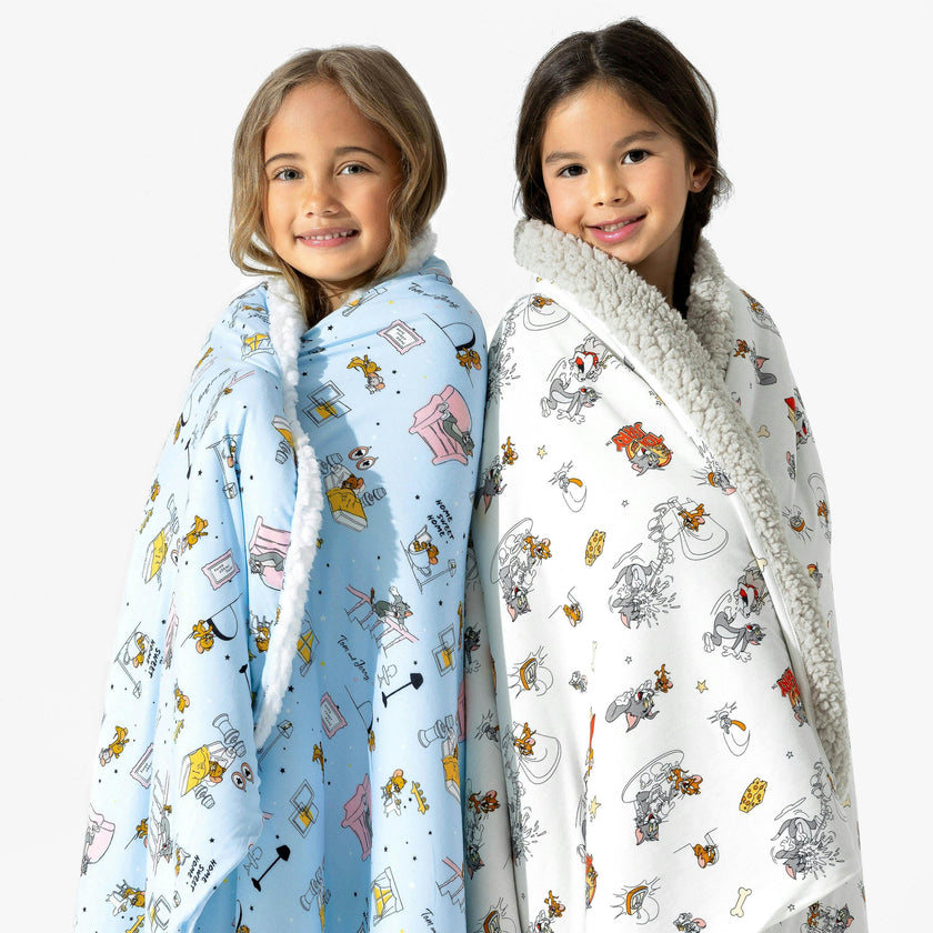 Tom & Jerry: Classic Bamboo Sherpa Blanket