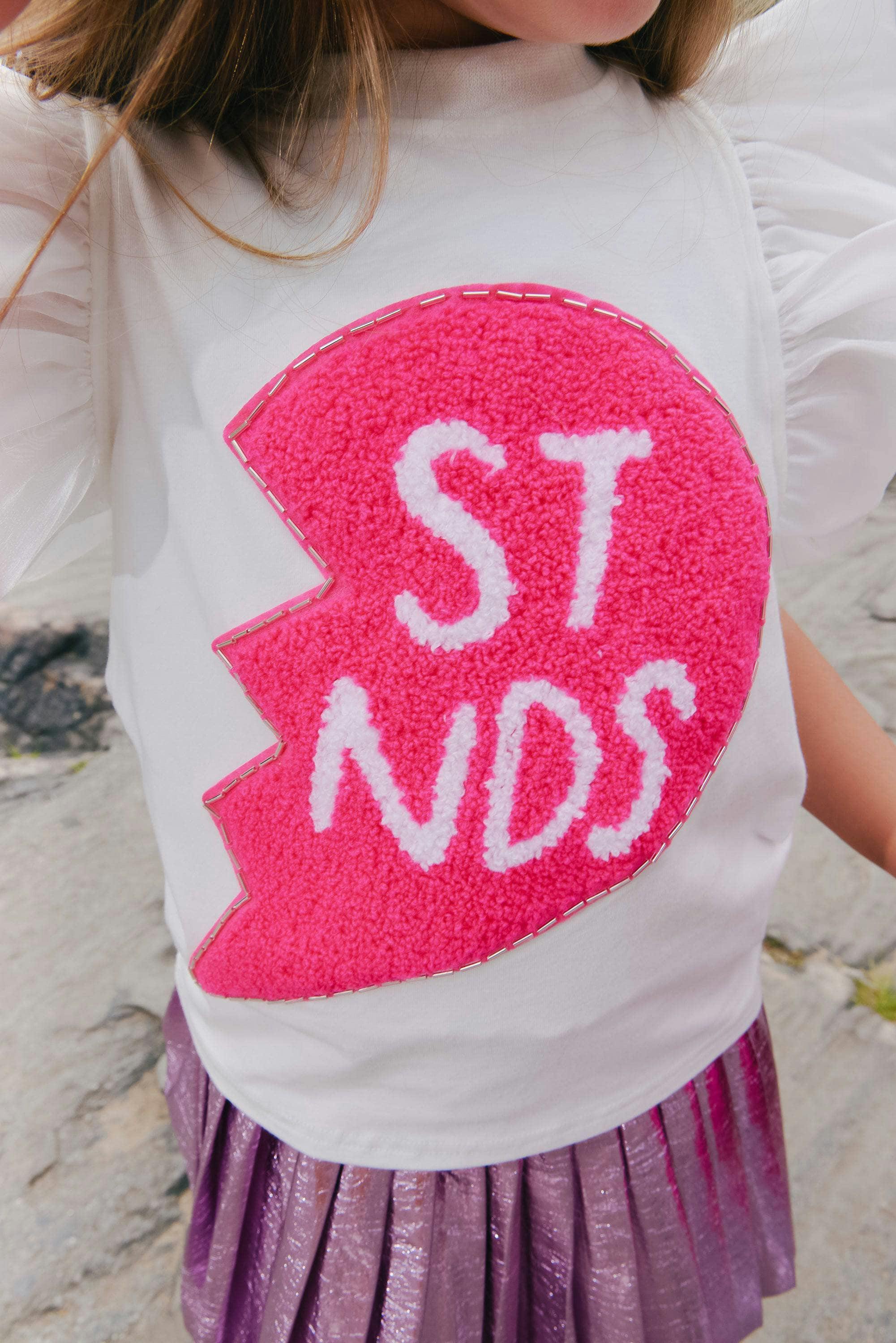 Best Friends Ruffle Sleeve T-Shirts