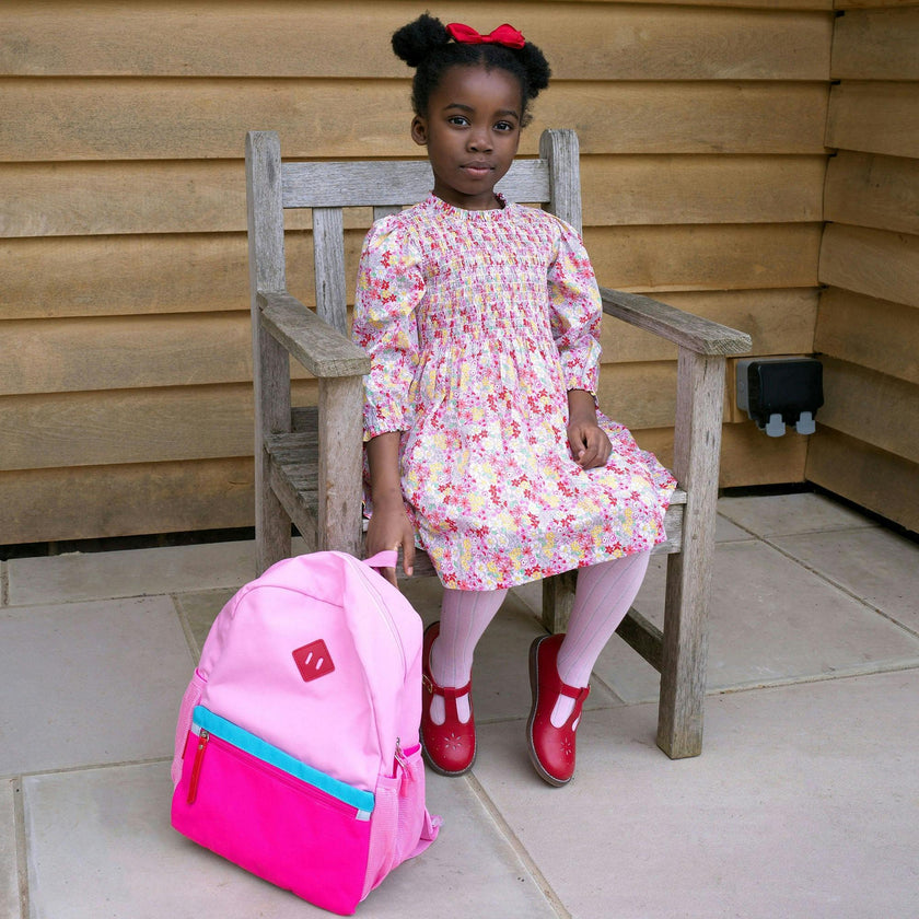 Ditsy Garden Ruched Dress