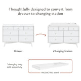 Babyletto Palma 7-Drawer Wide Assembled Dresser (53")