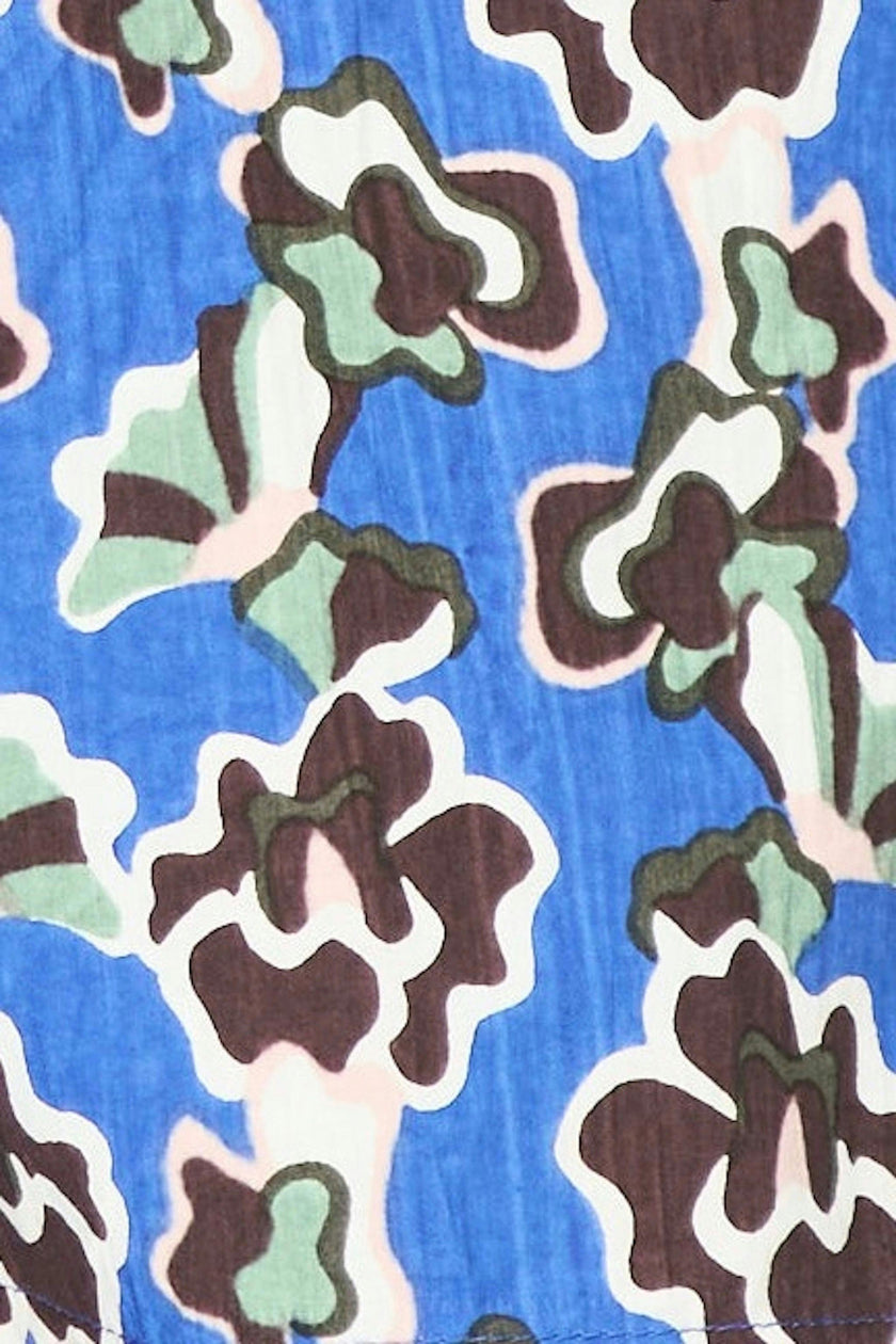 Somerset Dress in Lapis Wildflower