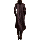 Silk Pintuck Shirt Dress