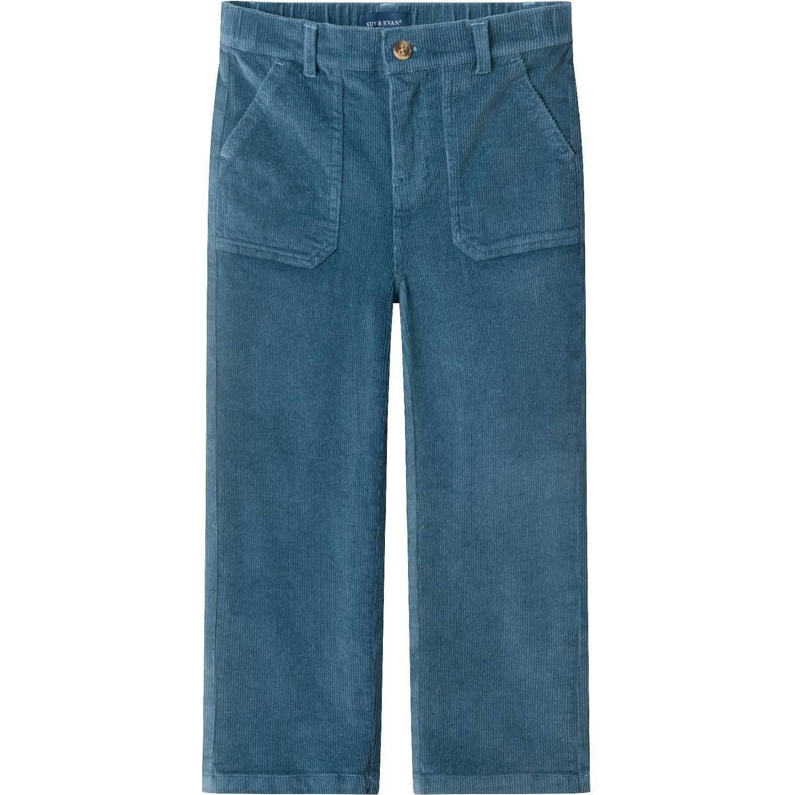 Kids Wide Leg Corduroy Pants