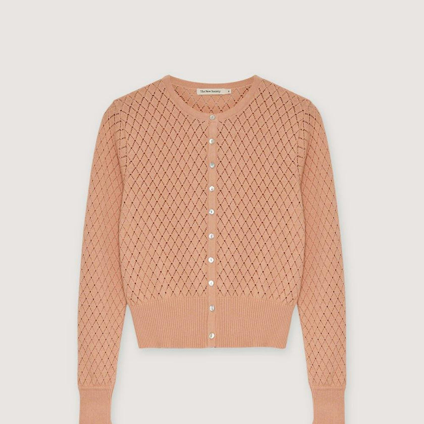 Lirio Woman Cardigan Peach Nougat