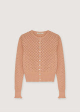 Lirio Woman Cardigan Peach Nougat