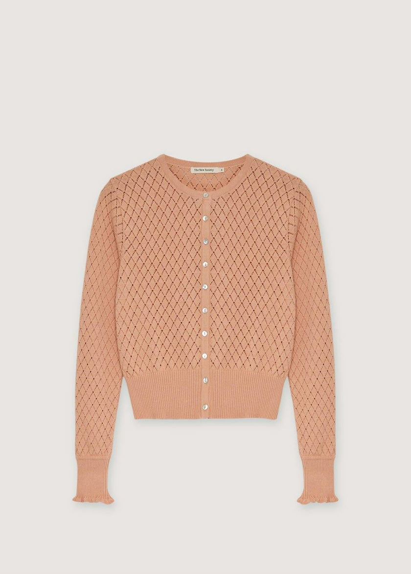 Lirio Woman Cardigan Peach Nougat