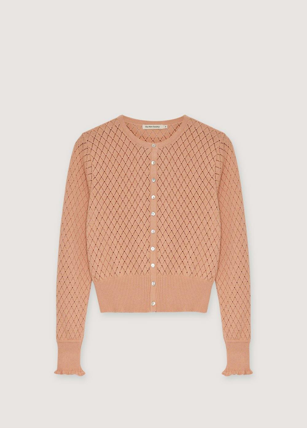 Lirio Woman Cardigan Peach Nougat