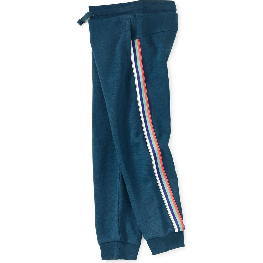 Stripe-Out Joggers, Blue