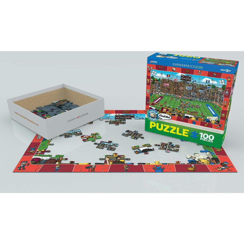 Spot & Find: Football - 100 pc Puzzle