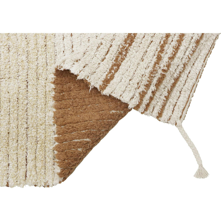 Twin Reversible Rug. Brown