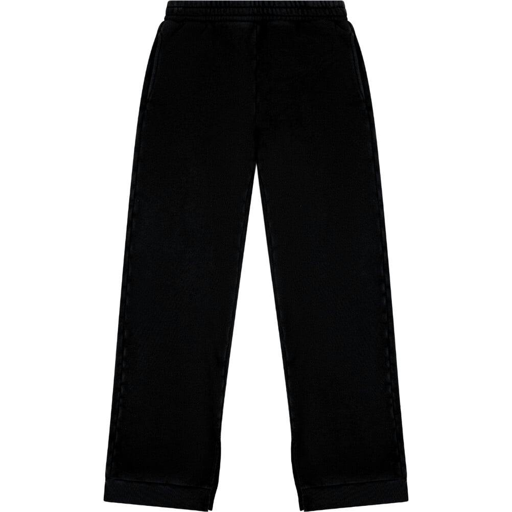 Tenly Cotton Fleece Split Hem Pocket Pant
