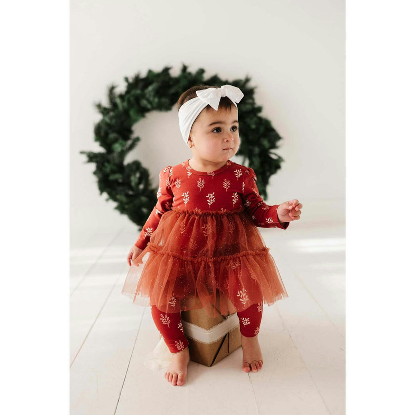 Baby Girl Tulle Bodysuit Dress