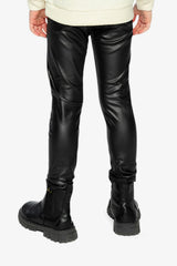 Faux Leather Leggings Black