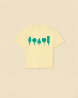 Organic Mineral Dye Weekend Tee in Forest Friends