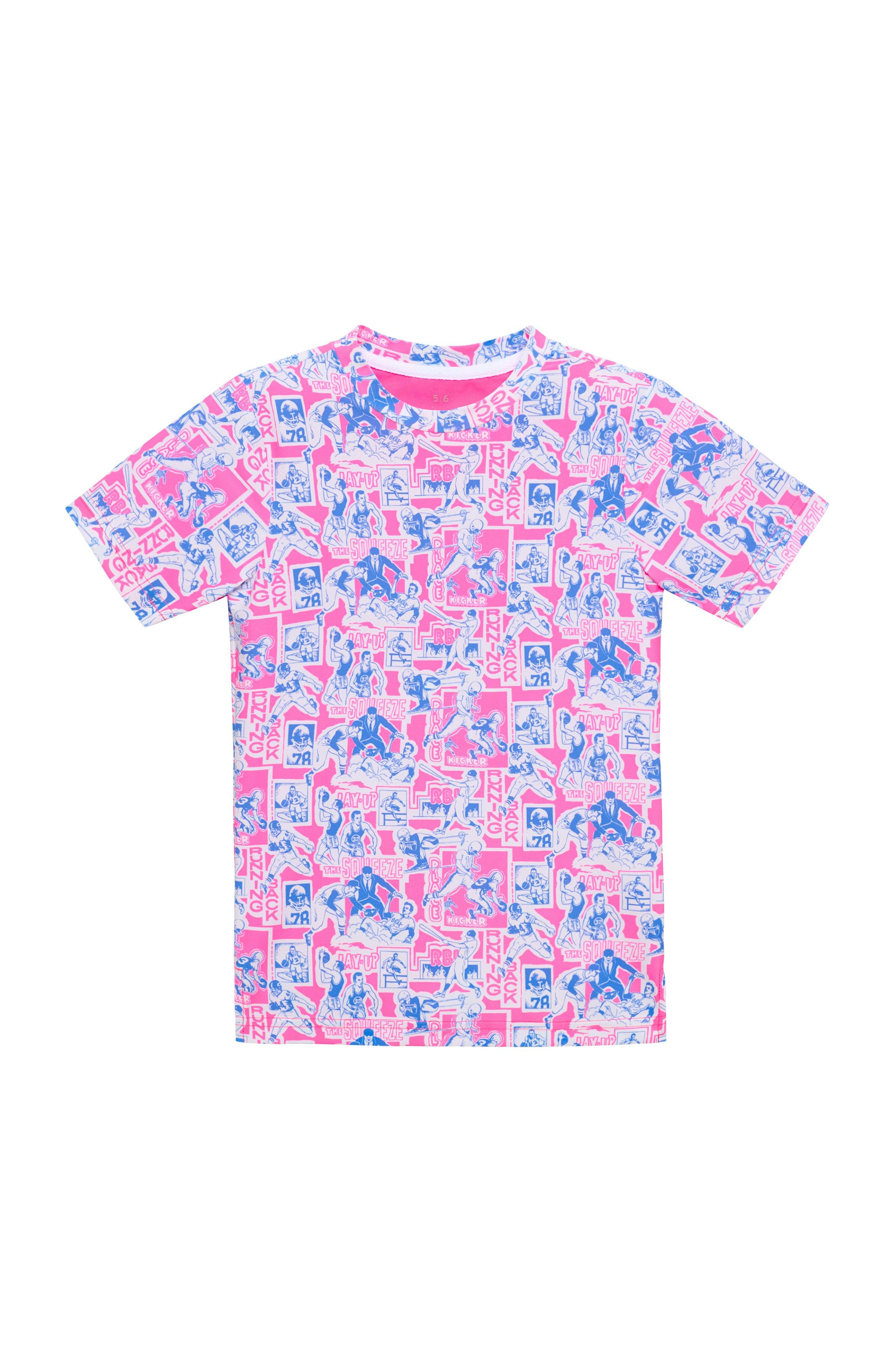 drippy print practice shirt