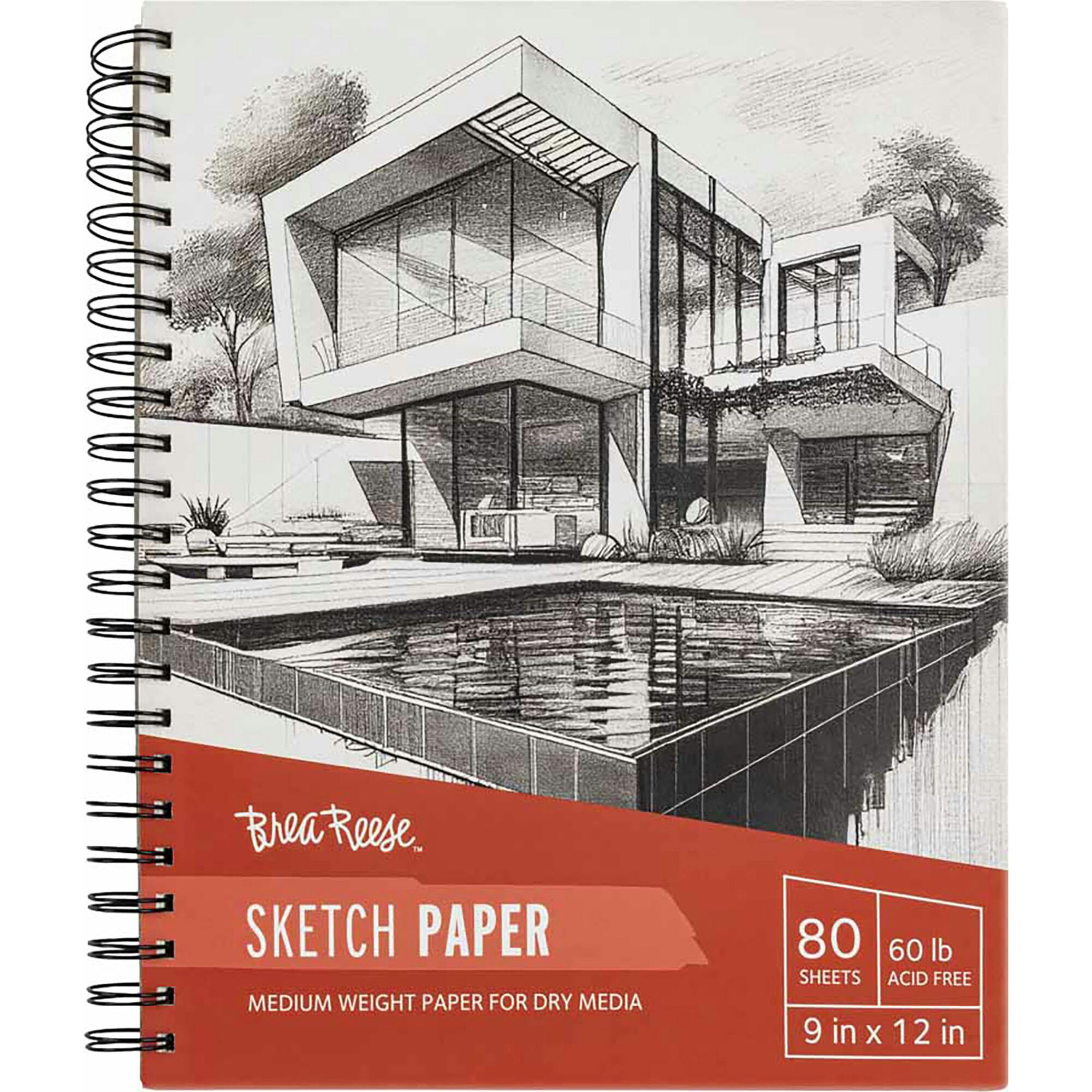 Spiral-Bound Paper Pad: Sketch - 9x12
