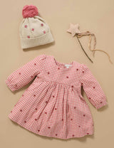 Gingham Broidery Dress Gingham Toadstool Broderie