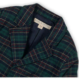 Baby Organic Brushed Cotton Suit Jacket, Blue