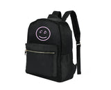 Personal Smiley Embroidered Backpack