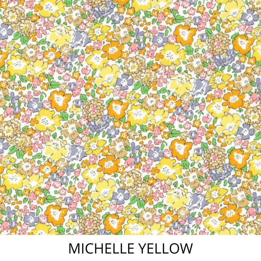 Liberty of London Childrens Elasticated Skirt - Michelle Yellow