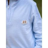 Spotted Half Zip Pullover Set