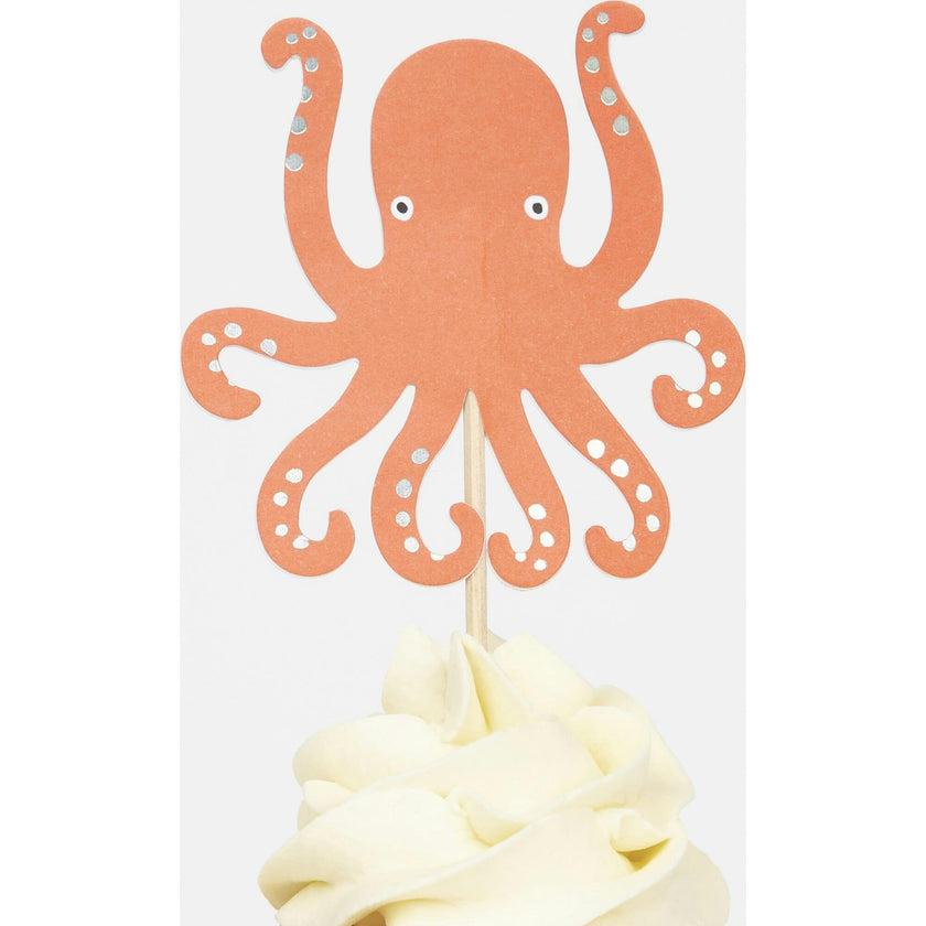 Octopus & Shark Cupcake Kit