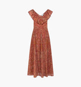 The Milani Dress -  Cypress Paisley